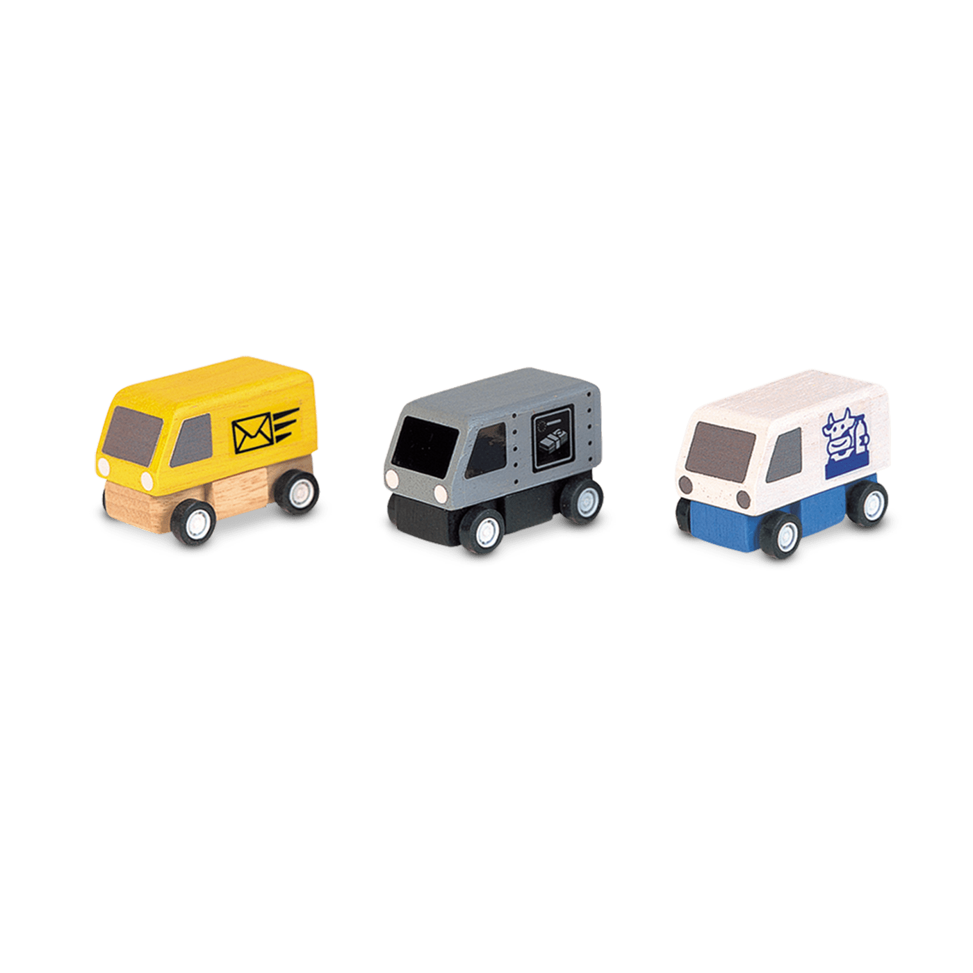 PlanToys Delivery Vans ( 3 Pcs)