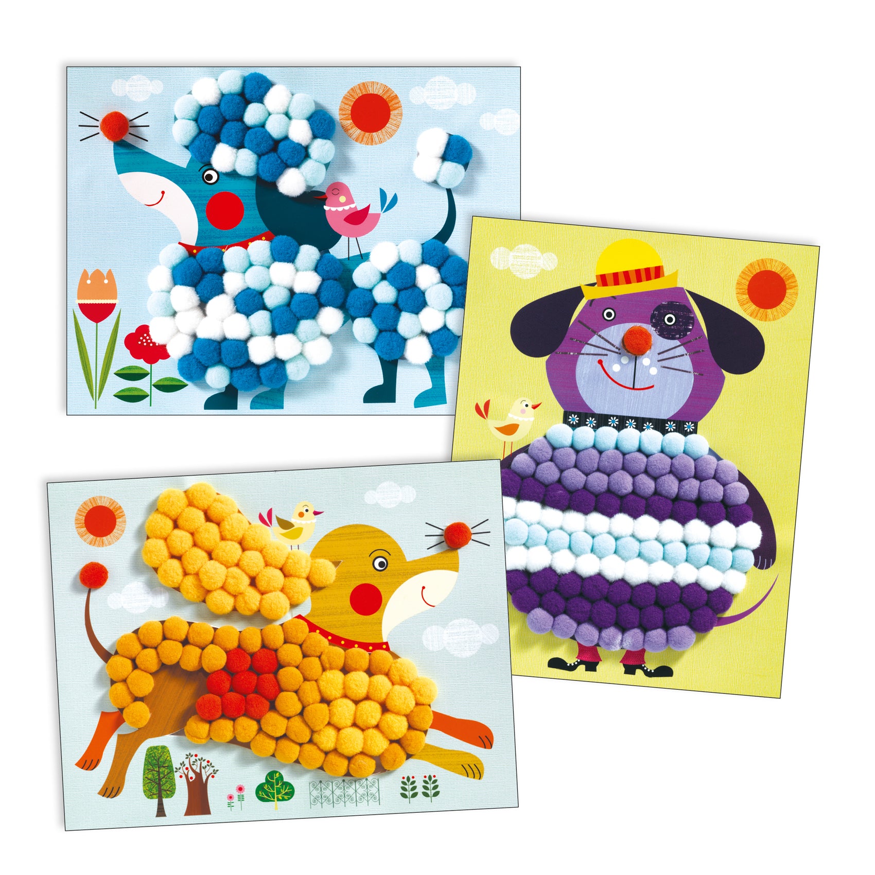 Djeco PomPom Pictures Puppies