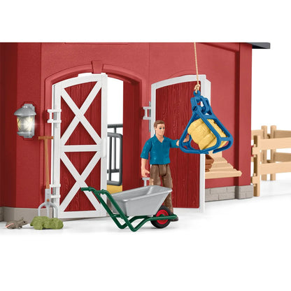 Schleich Red Barn with Animals and Accessories