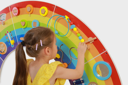 Viga Rainbow Activity Wall Toy