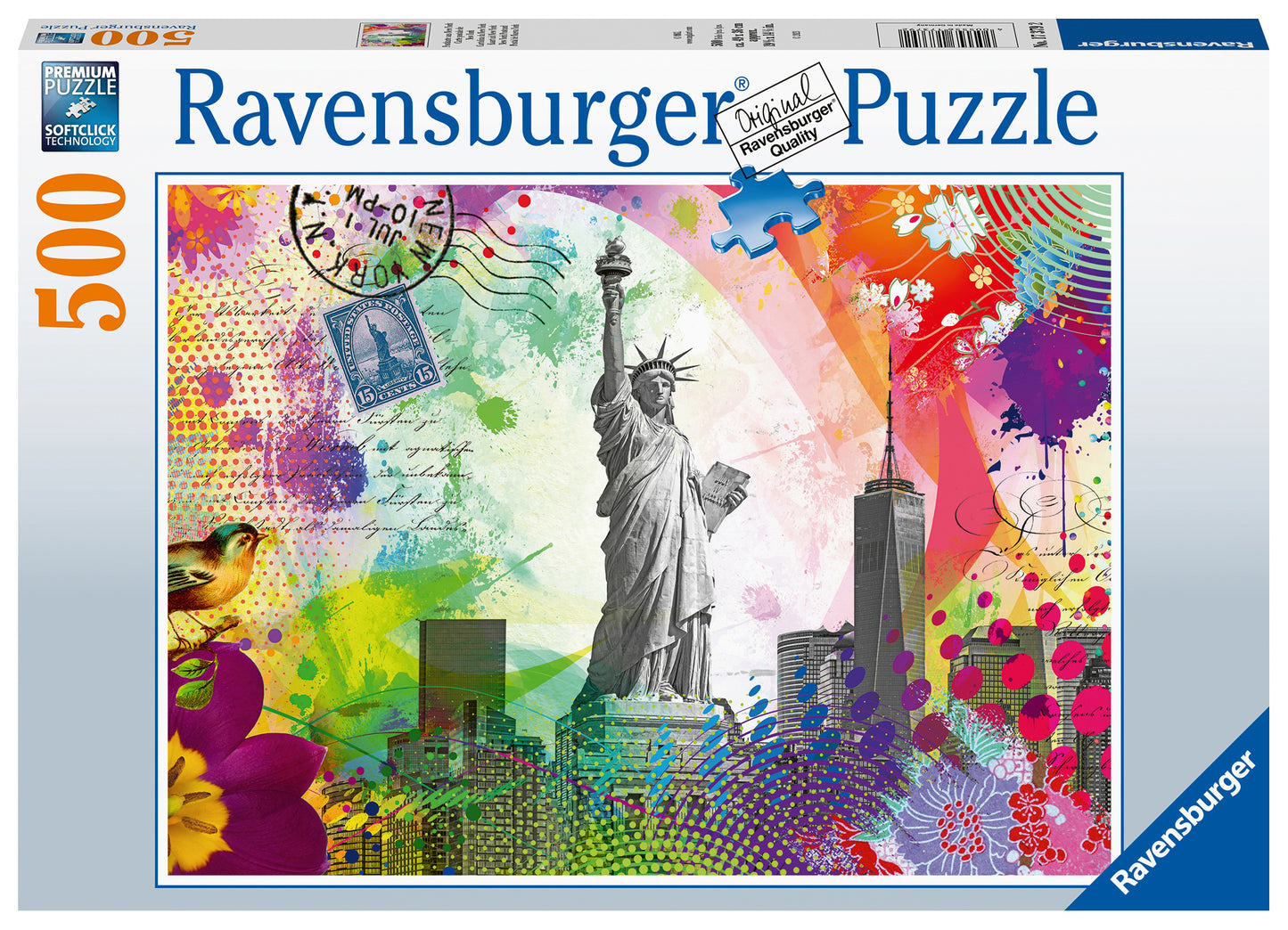 Ravensburger New York Postcard, 500pc