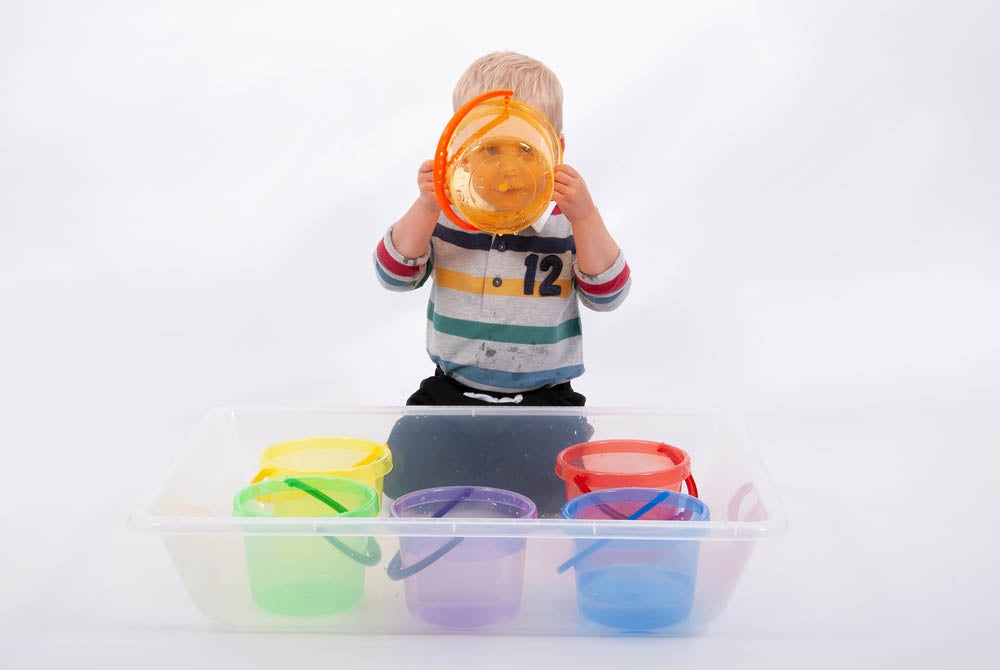 TickiT Translucent Colour Bucket Set