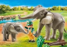 Playmobil 70324 Family Fun Elephant Habitat
