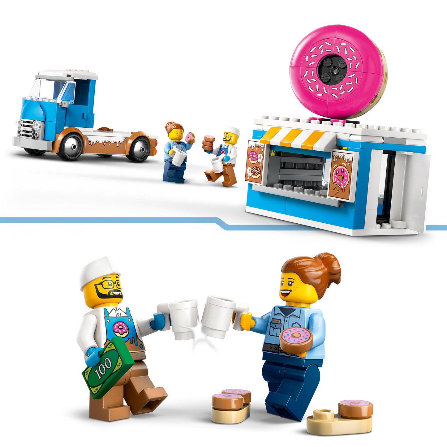 Lego City Great Vehicles 60452 Donut Truck