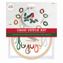 Simply Make Cross Stitch Kit- Robin