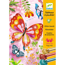 Djeco Glitter Boards Glitter Butterflies
