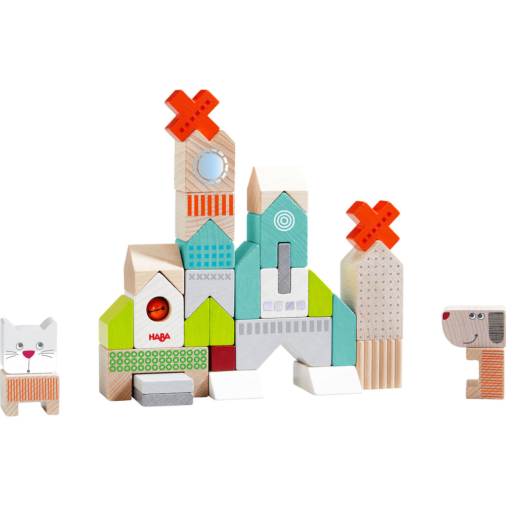 Haba Building Blocks Dog and Cat