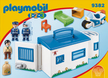 Playmobil 1.2.3 9382 Take Along Police Station