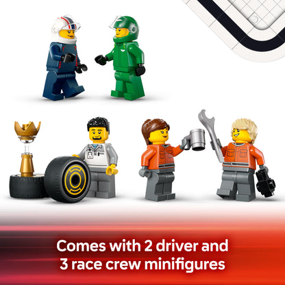 Lego City Formula 1 60445 F1® Truck with RB20 & AMR24 F1® Cars