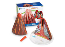 Learning Resources Erupting Cross-Section Volcano Model