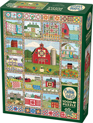 Cobble Hill Puzzles 1000 Pieces Quilt Country