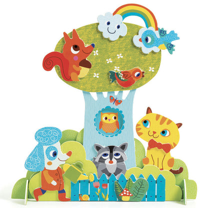 Djeco Collages Garden pals (D)