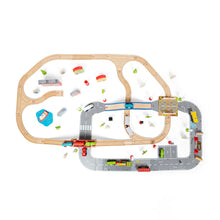 BigJigs Trains City Road and Railway Set