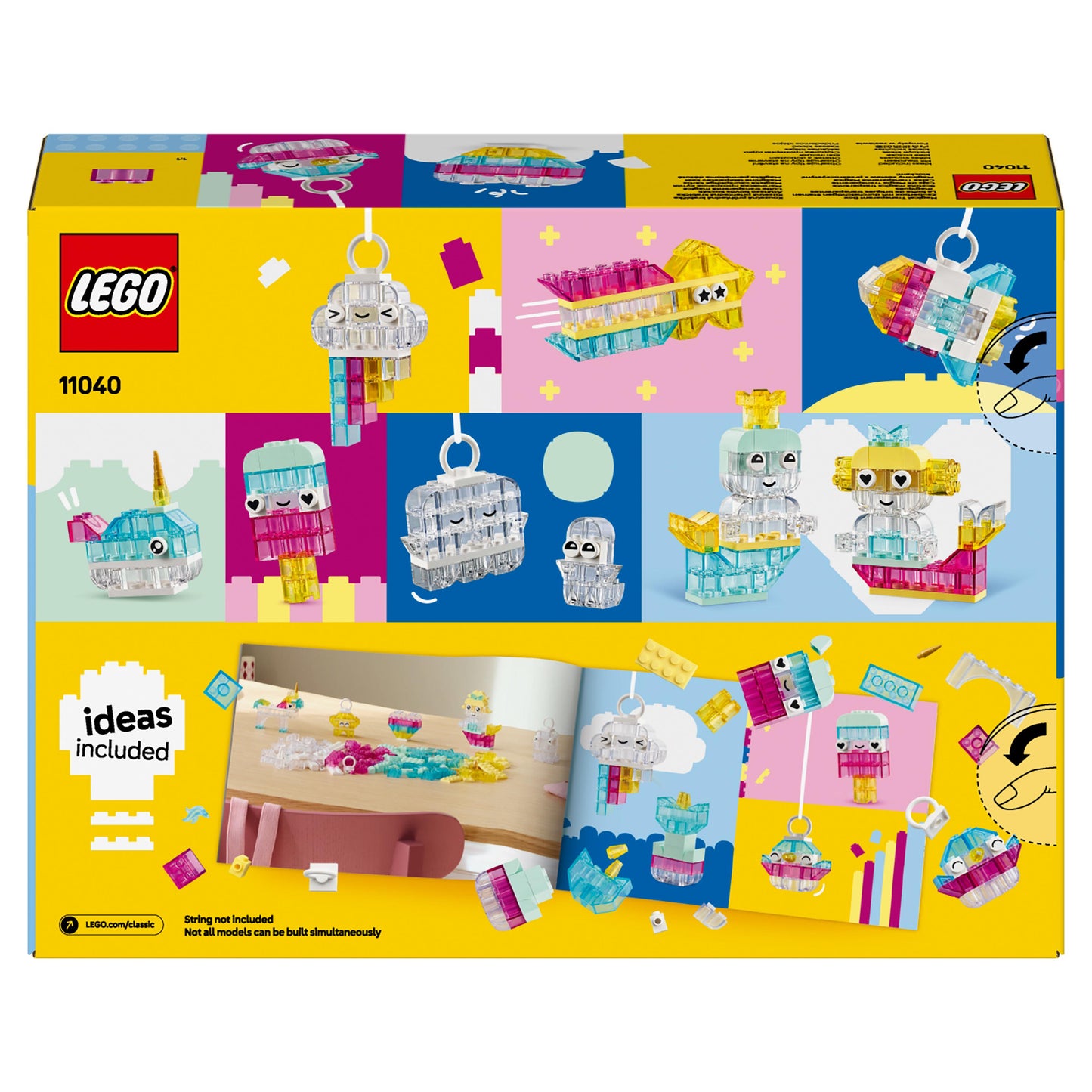 Lego Classic 11040 Magical Transparent Box