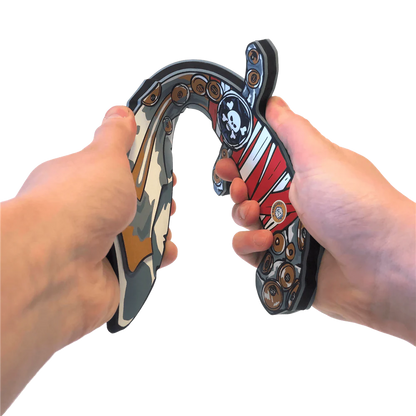 Liontouch Pirate Red Stripe Knife
