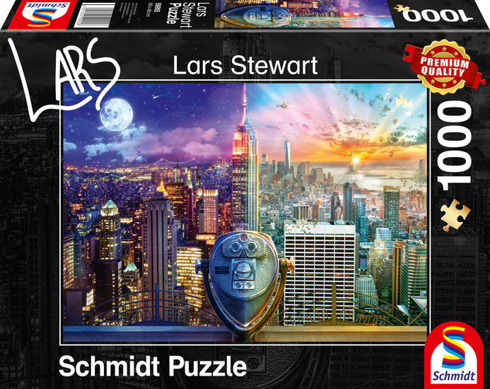 Schmidt Lars Stewart: New York - Night & Day (1000pc)