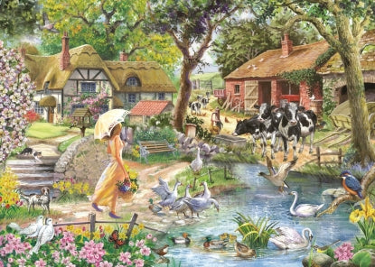 The House of Puzzles - Summer Stroll - 1000 piece Jigsaw