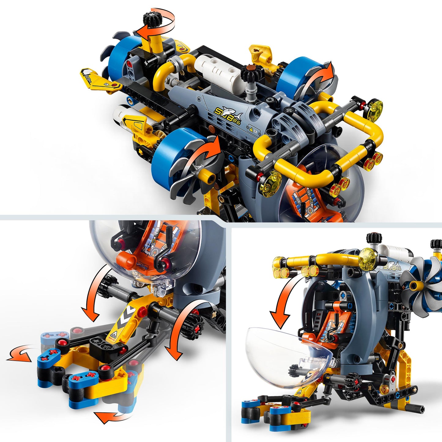 Lego Technic 42201 Deep-Sea Research Submarine