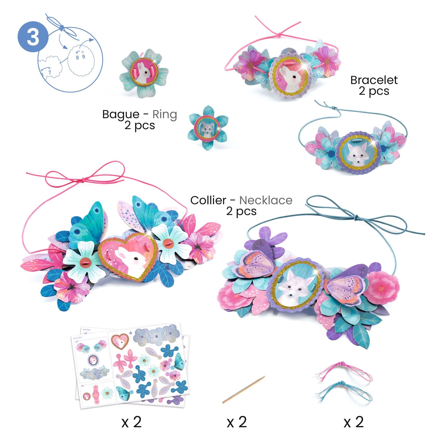 Djeco DIY Multi Activity Kit Nymphea