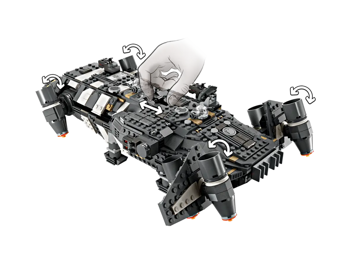 Lego Star Wars TM 75374 Skeleton Crew Ship, The Onyx Cinder