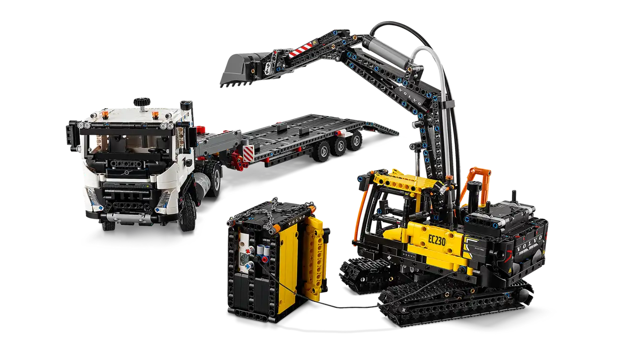Lego Technic 42175 Volvo FMX Truck & EC230 Electric Excavator