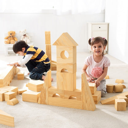 Softwood Blocks 56 Pcs