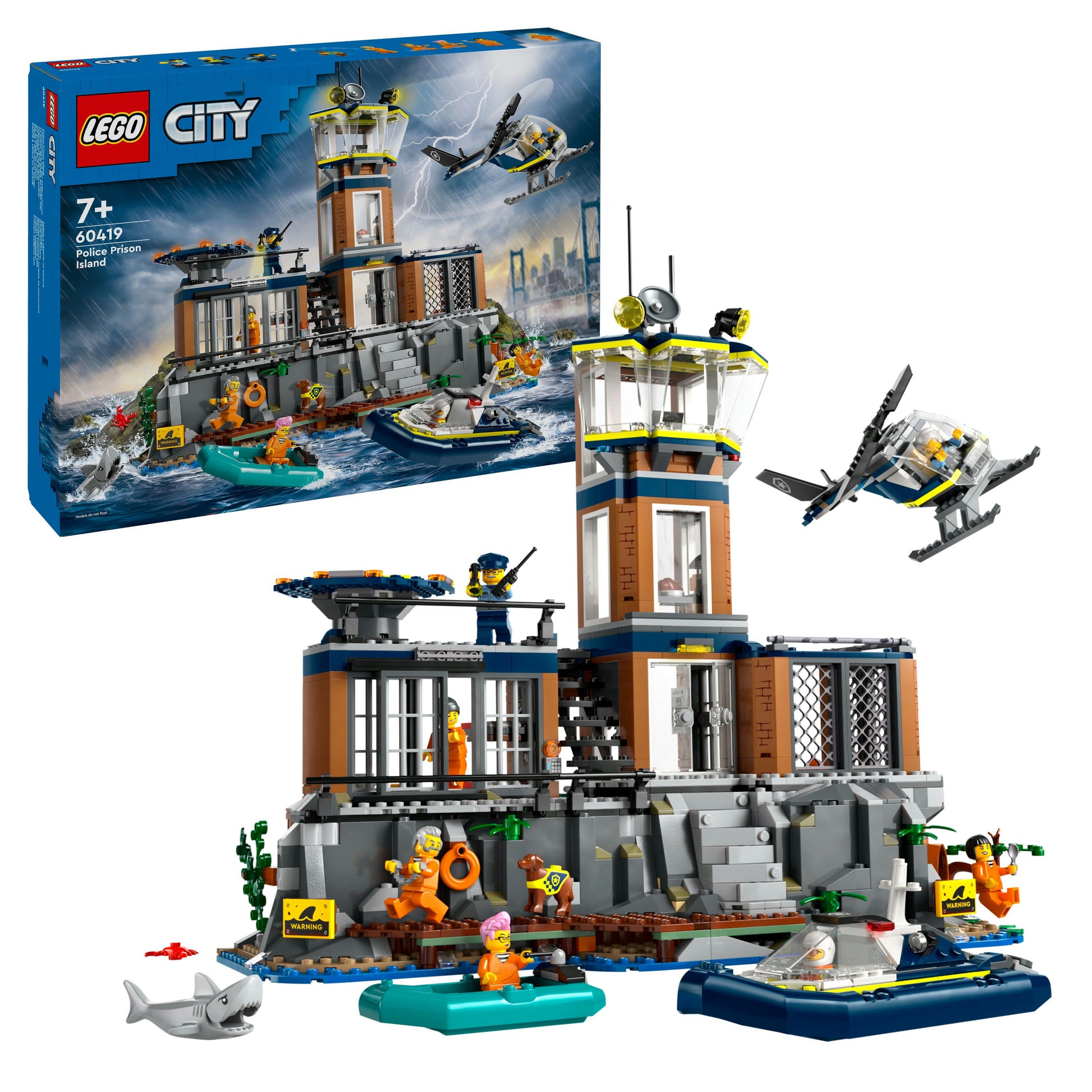 Lego City 60419 Police Prison Island