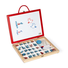 Janod Essentiel - 4-In-1 Cursive Letters Suitcase