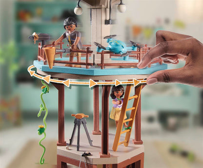 Playmobil 71008 Wiltopia Research Tower With Compass