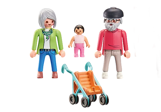 Playmobil 71613 My Life Grandparents with Baby