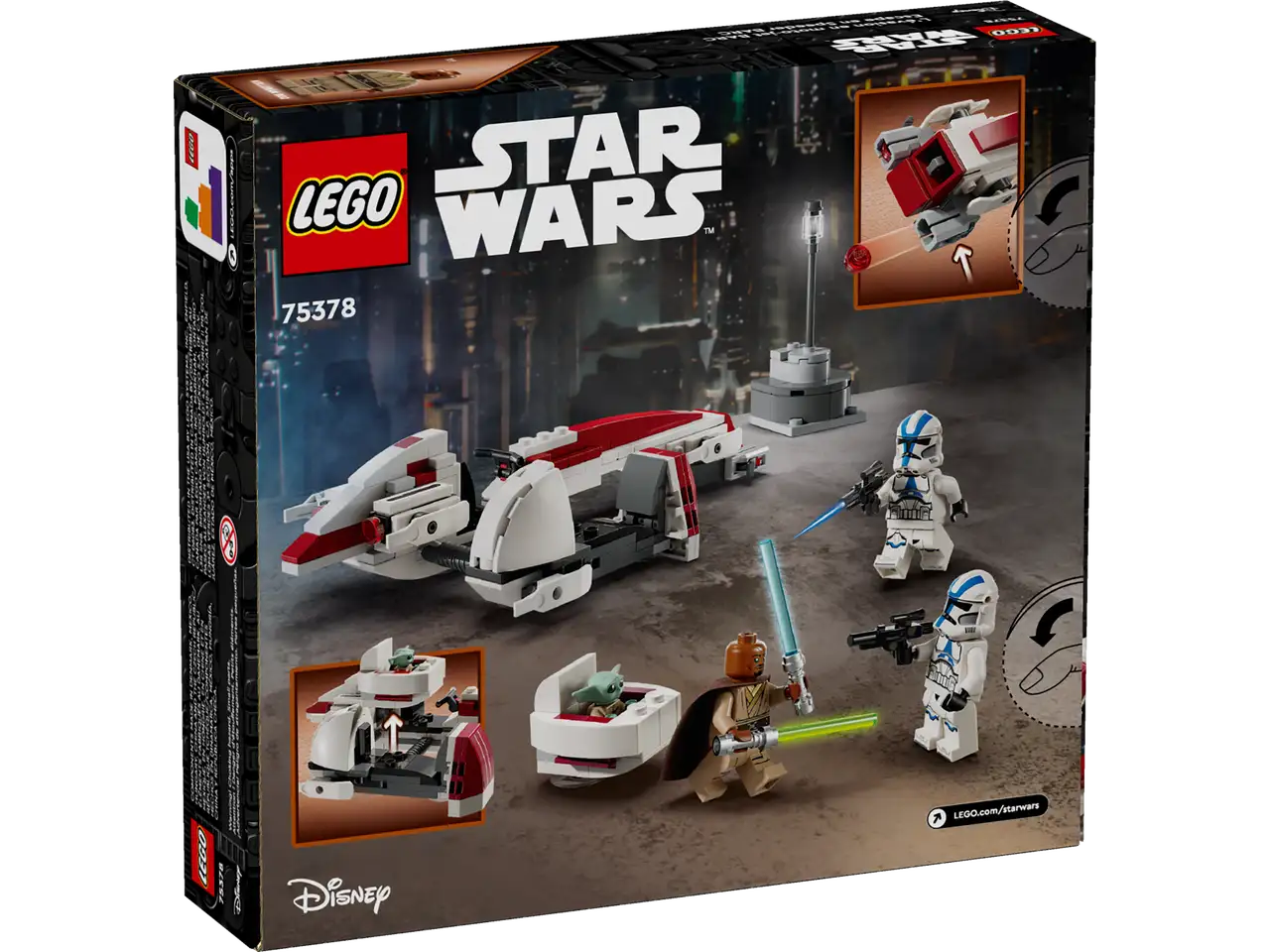 Lego Star Wars TM 75378 BARC speeder Escape