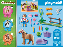 Playmobil 70514 Country Pony Farm Collectible Icelandic Pony