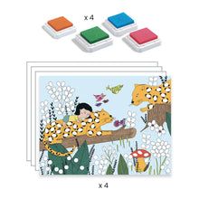 Djeco Finger Painting Touch and paint !