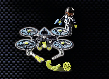Playmobil 9250 Top Agents Dr Drones Command Base