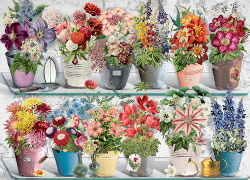 Cobble Hill Puzzles 1000 Pieces Beaucoup Bouquet