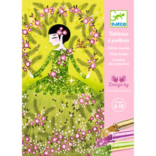 Djeco Glitter Boards Glitter Dresses