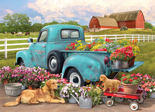 Cobble Hill Puzzles 1000 Pieces Flower Truck