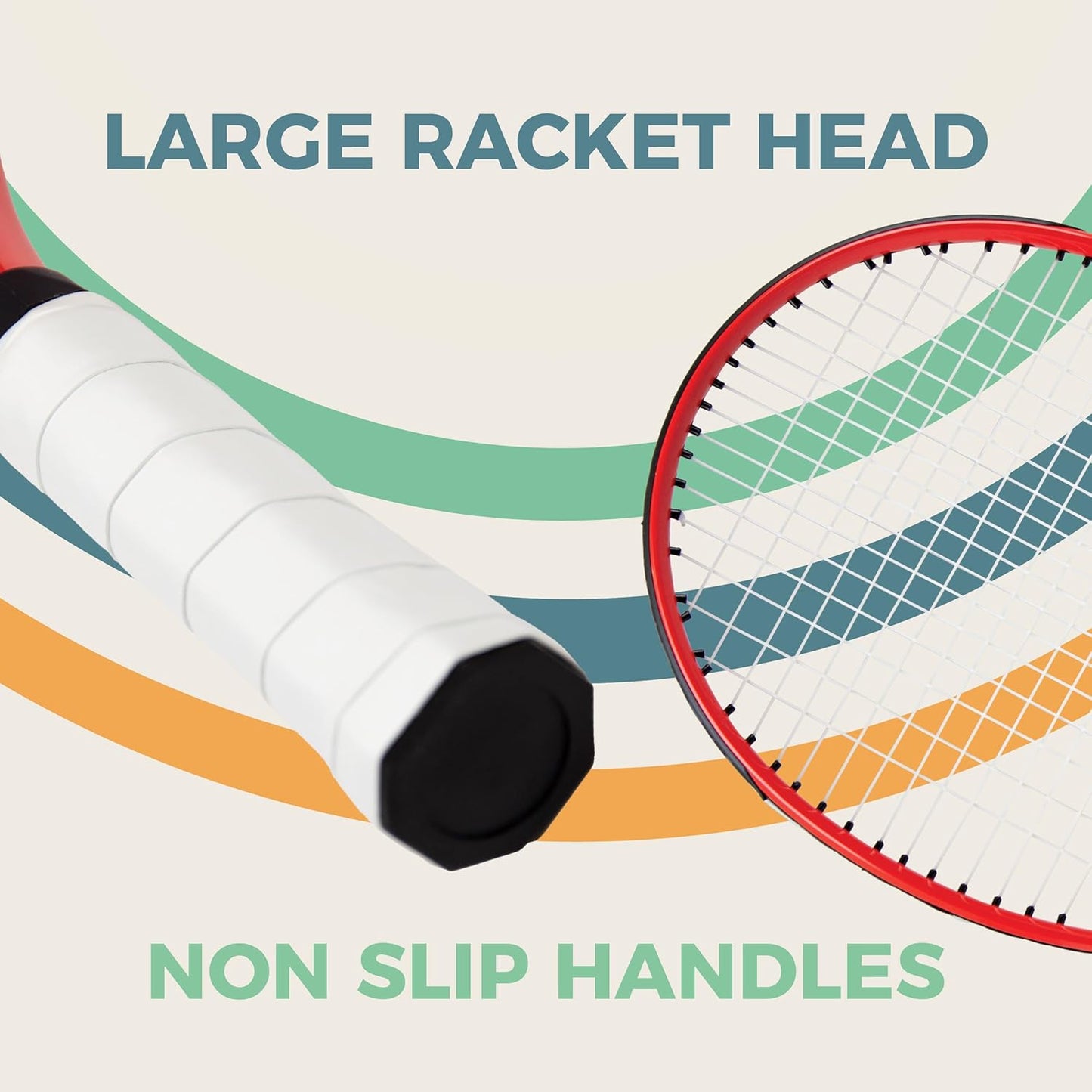 Mookie Activo 58Cm Tennis Racket Paper Card On String