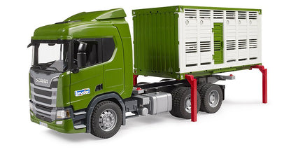 Bruder Scania Super 560R Cattle Truck W/1 Cattle