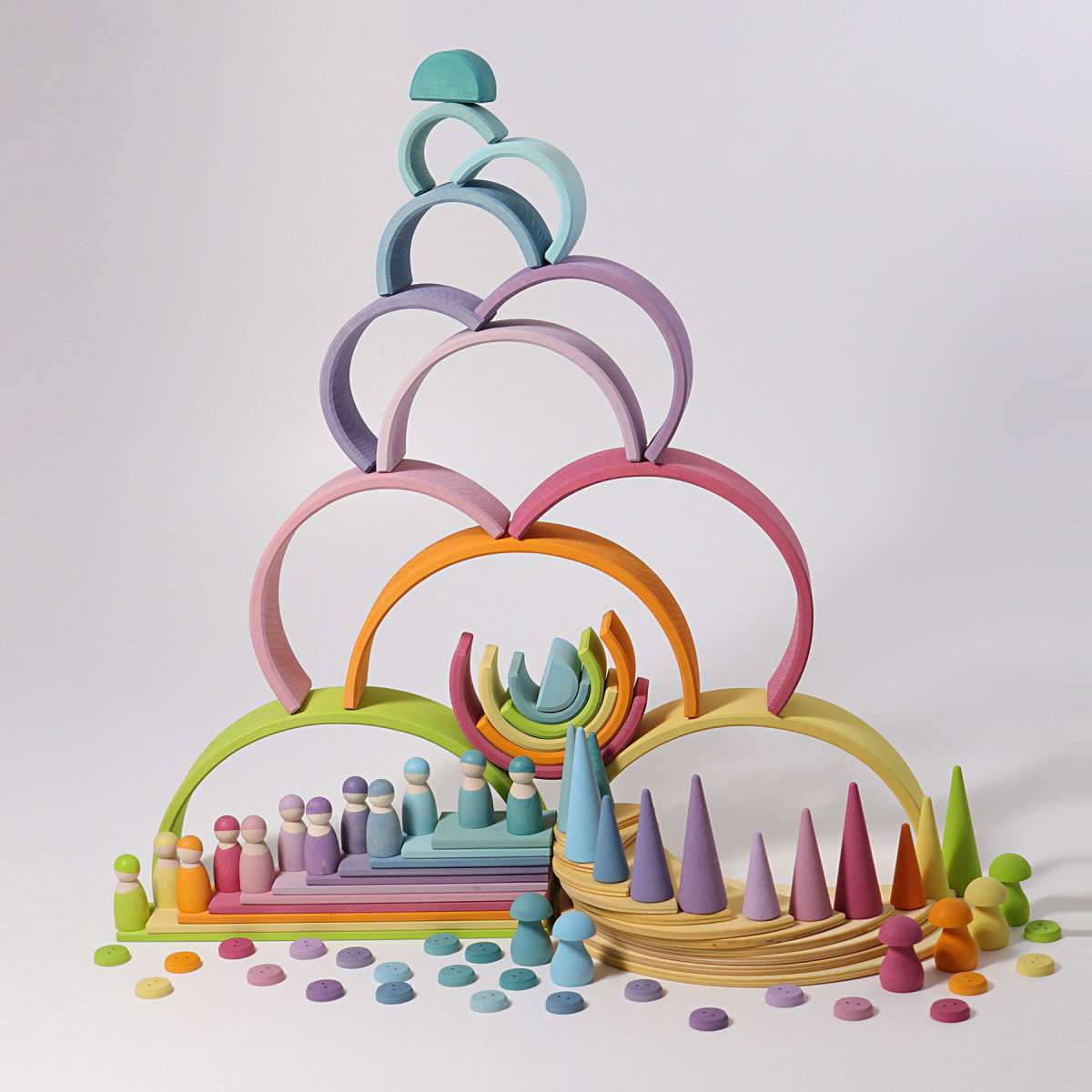 Grimms Large Rainbow Pastel