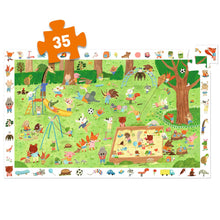 Djeco Little Friends' Garden - 35 Pcs Observation Puzzle