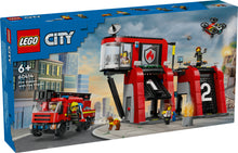 Lego City 60414 Fire Station with Fire Truck