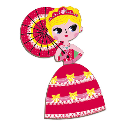 Janod Princesses Magneti'book