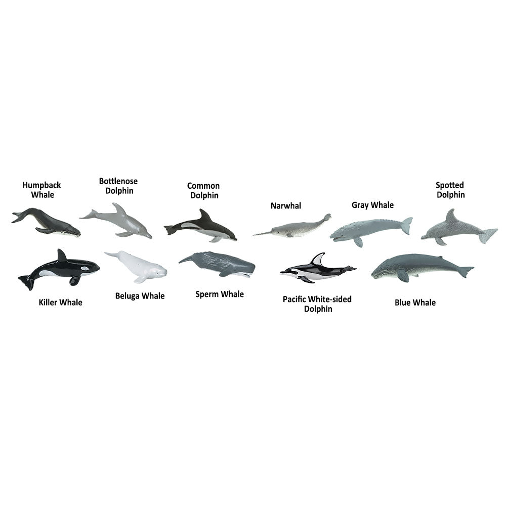 Safari Toob Whales & Dolphins (11 Pieces)