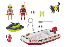 Playmobil 71464 Action Heroes: Fireboat with Aqua Scooter