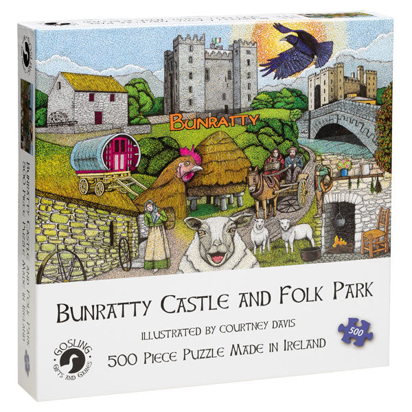 Gosling Games Bunratty Castle and Folk Park 500 Piece Puzzle