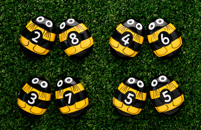 Yellow Door Honey Bee Number Stones