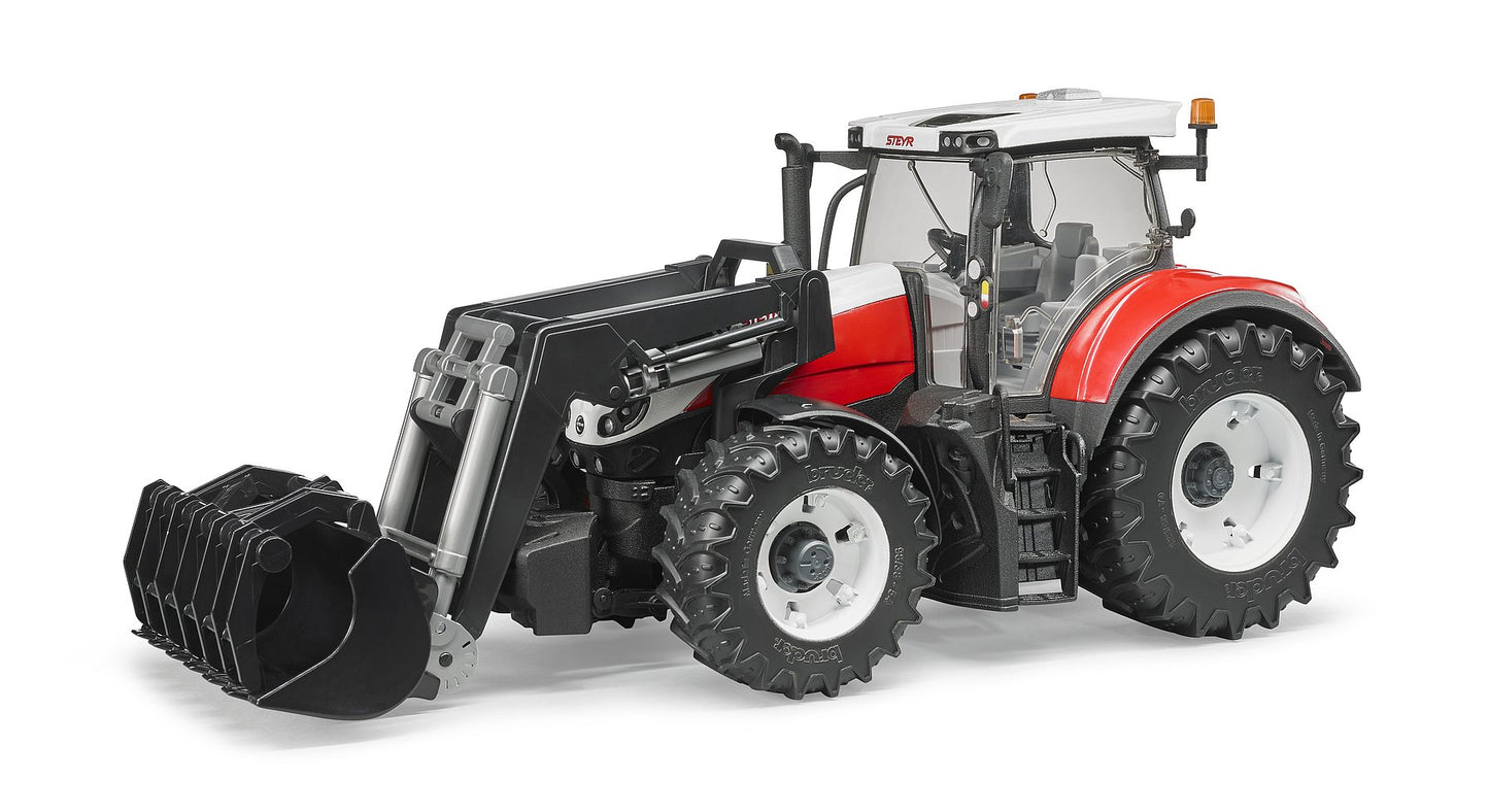 Bruder Steyr 6300 Terrus Cvt With Frontloader