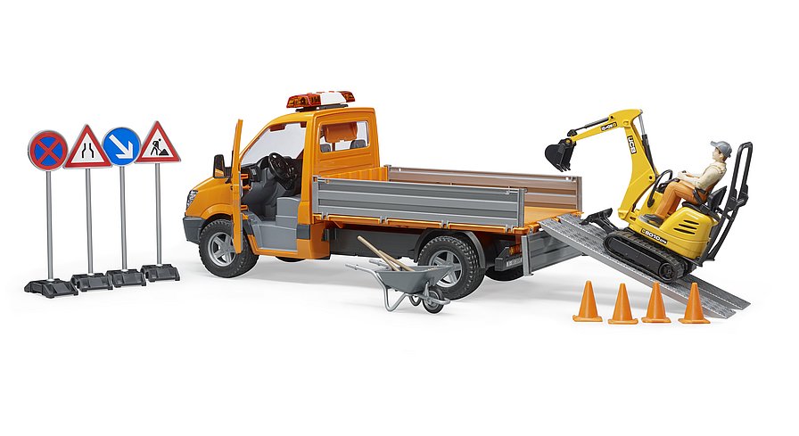 Bruder MB Sprinter With Figure & Accessories