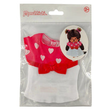 Monchhichi Fashion White Skirt With Red Camisole